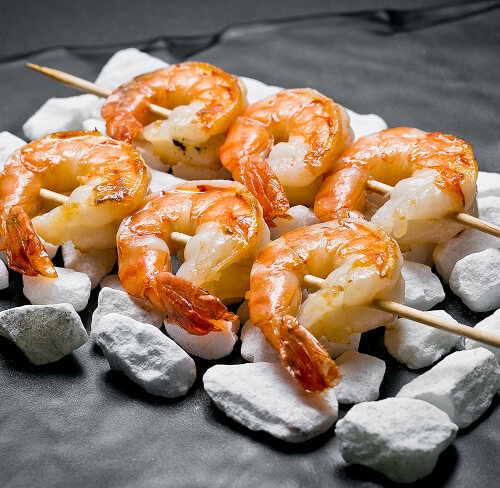 Шашлычок из креветки