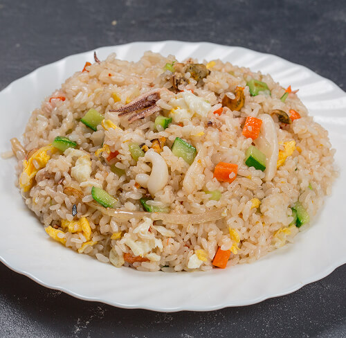 150 Рис с морепродуктами